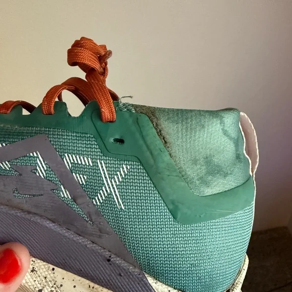 Nike Green and Orange Trail Running Shoe - Picture 4 of 4